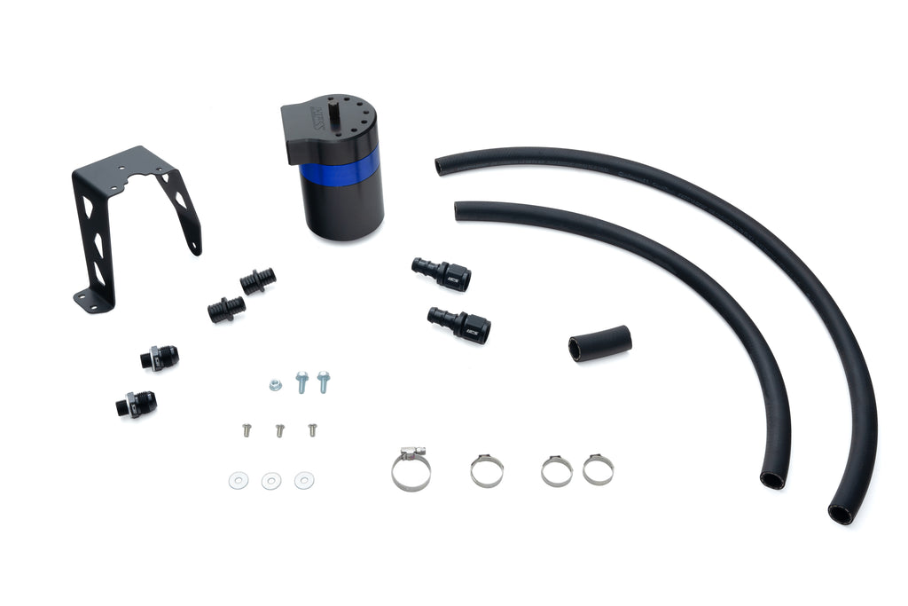 HPS Performance Oil Catch Can Kit Blue (860-024BL)