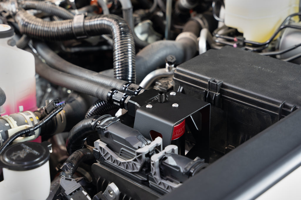HPS Performance Oil Catch Can Kit Red (860-024)