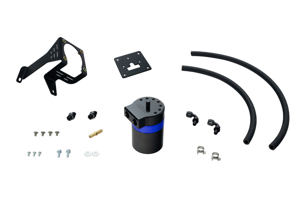 HPS Performance Oil Catch Can Kit Blue (860-027BL)