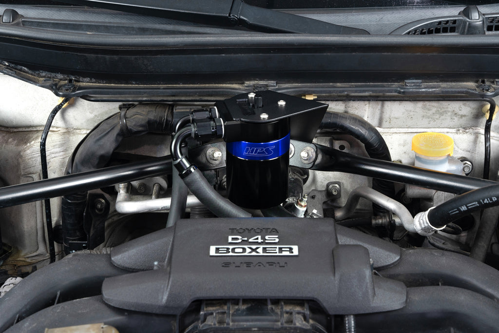 HPS Performance Oil Catch Can Kit Blue (860-030BL)