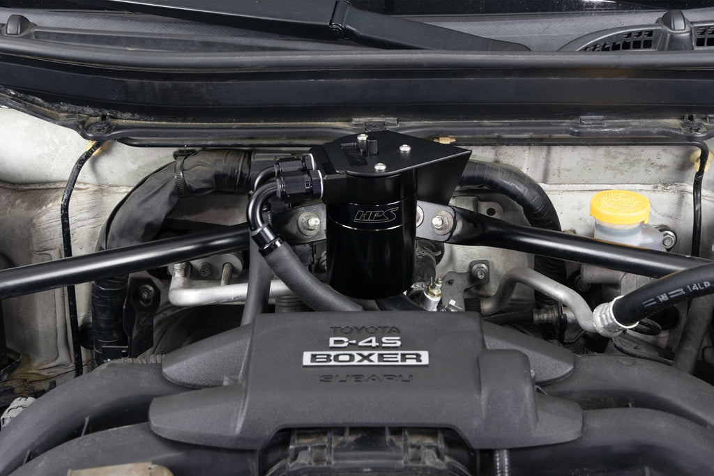 HPS Performance Oil Catch Can Kit Black (860-030WB)