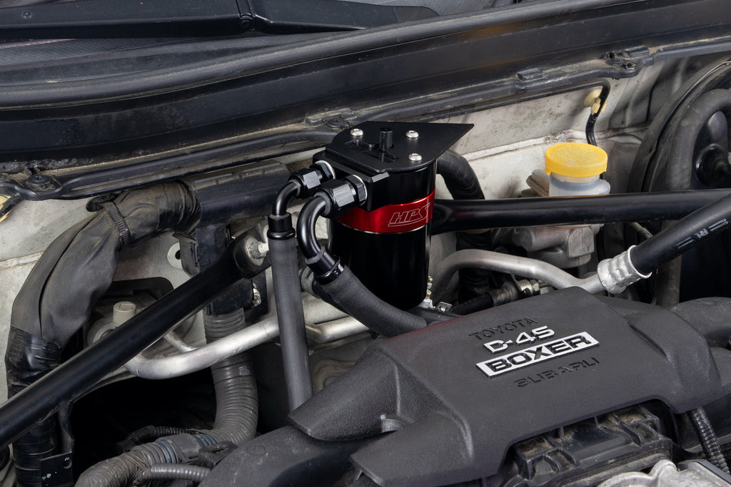 HPS Performance Oil Catch Can Kit Red (860-030)