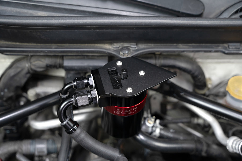 HPS Performance Oil Catch Can Kit Red (860-030)