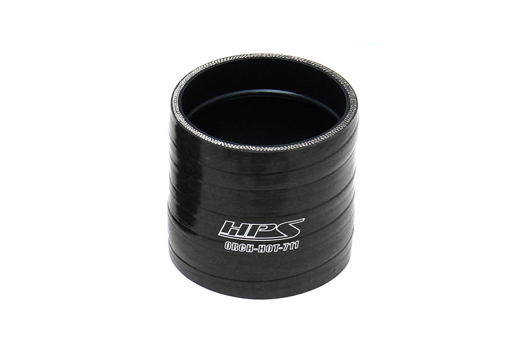 HPS Performance Silicone Hot Side Intercooler Boot Black (ORCH-711-BLK)