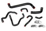 HPS Black Reinforced Silicone Radiator and Heater Hose Kit Coolant for Hond (57-1490-BLK)