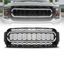 Load image into Gallery viewer, ANZO 21-23 Ford F150 Black Housing Full LED Light Tube Front Grille (901029)