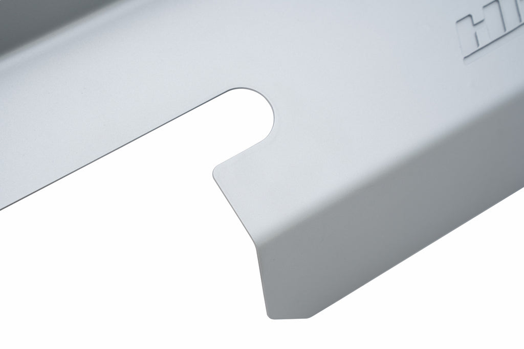 HPS Performance Steel Turbo Heat Shield Cerakote Ceramic Gray (94-001)