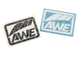 AWE Tuning Small Window Decal - Black (9710-11014)