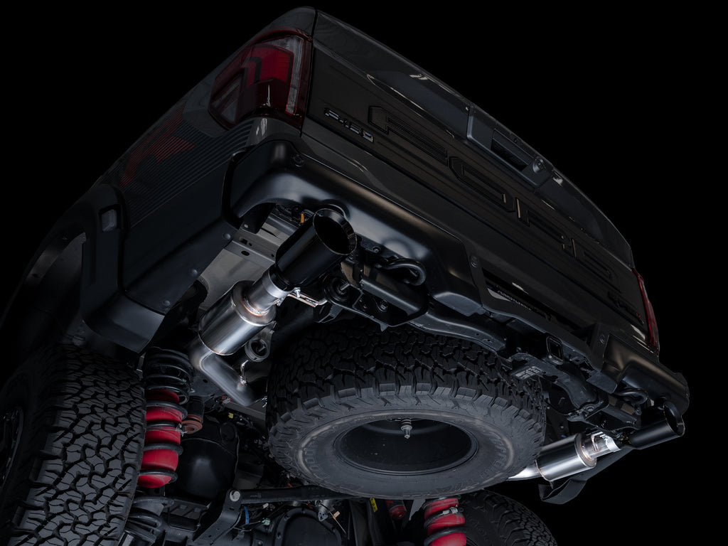 AWE Tuning Gen 3 Raptor R SwitchPath Exhaust - Diamond Black Tips (3025-33852)