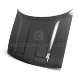 Anderson Composites 2019 Dodge Challenger Hellcat/Redeye Type-RE Style Hood (AC-HD19DGCHHC-RE)