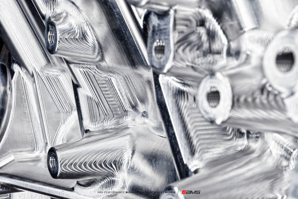 AMS Performance R35 GT-R CNC Billet VR38 Engine Block (ALP.07.04.0101-3)