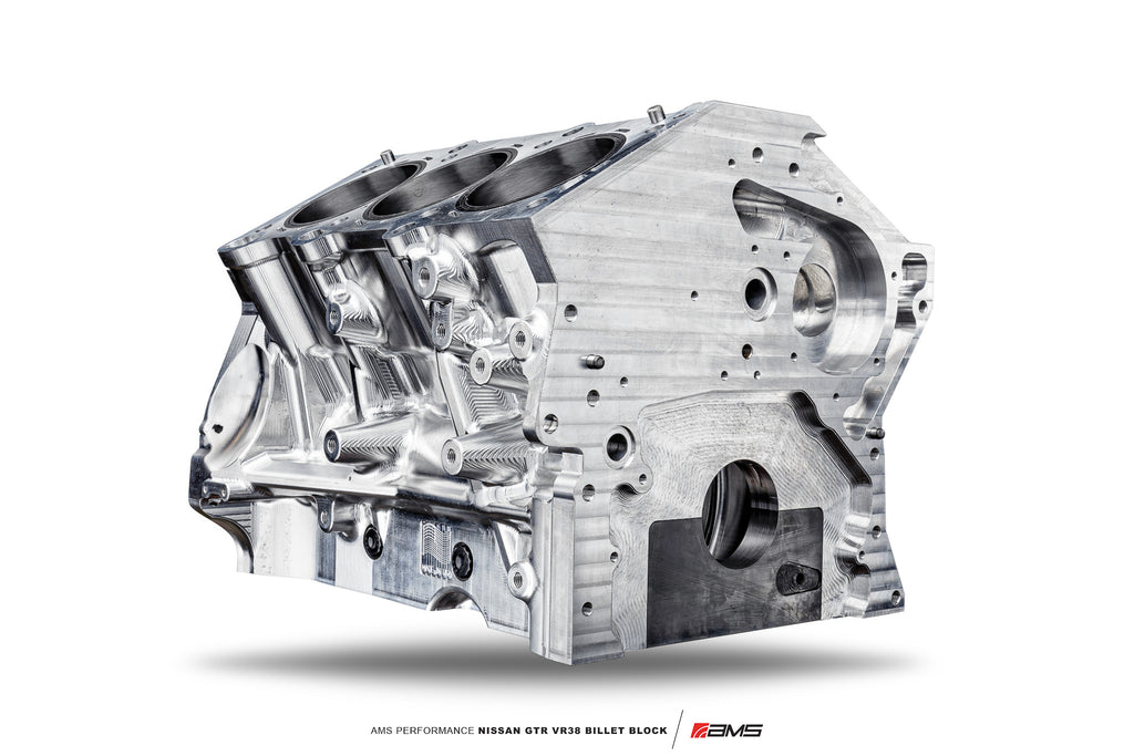 AMS Performance R35 GT-R CNC Billet VR38 Engine Block (ALP.07.04.0101-3)