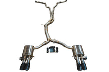 Load image into Gallery viewer, Valvetronic Designs 2018-2025 Audi B9 S4,S5 3.0L Catback T304 Stainless Steel Brushed 3.5 Inch Outlet Tips (AUD.B9.S4.VSES.BR.BRSH)