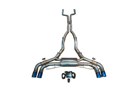 Valvetronic Designs 2020-2025 BMW F95 X5M 4.4L Catback T304 Stainless Steel Burnt 3.5 Inch Outlet Tips (BMW.F95.X5M.VSES.BR.BRT)