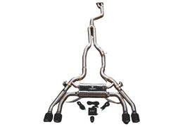 Valvetronic Designs 2019-2025 BMW 3.0L Catback T304 Stainless Steel Burnt 3.5 Inch Outlet Tips (BMW.F9X.X3M.VSES.BR.BRT)