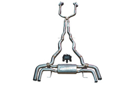 Valvetronic Designs 2018-2024 BMW G16, M850i 4.4L Catback T304 Stainless Steel Brushed Reuse OEM Tips (BMW.G16.M850i.VSES.BR)