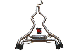 Valvetronic Designs 2019-2025 BMW G42, M240i 3.0L Catback T304 Stainless Steel Burnt 3.5 Inch Outlet Tips (BMW.G42.M240i.VSES.BR.BRT)