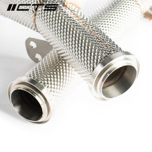 Load image into Gallery viewer, CTS Turbo race downpipe set for Mercedes Benz C43 C400 C450 E43 E400 E450 with M276 engine (CTS-EXH-DP-0052)