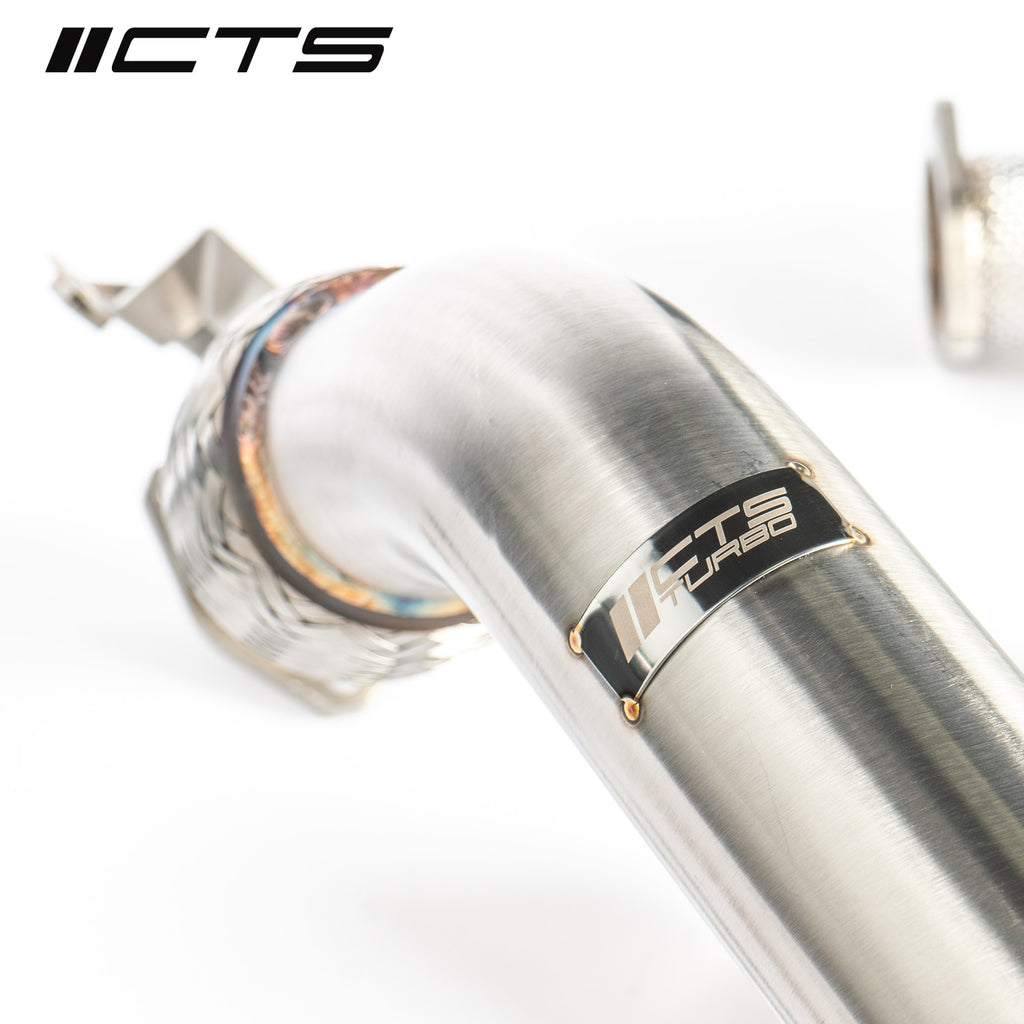 CTS Turbo C8 Audi RS6/RS7 4.0T Mid Pipes/Resonator Delete (CTS-EXH-TP-0016)