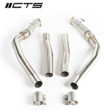 CTS Turbo C8 Audi RS6/RS7 4.0T Mid Pipes/Resonator Delete (CTS-EXH-TP-0016)