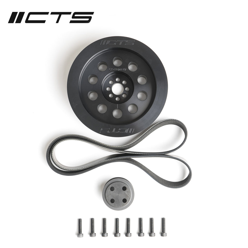 CTS Turbo 3.0T V6 Dual Pulley Upgrade Kit (Press-on, 180mm) (CTS-HW-433)