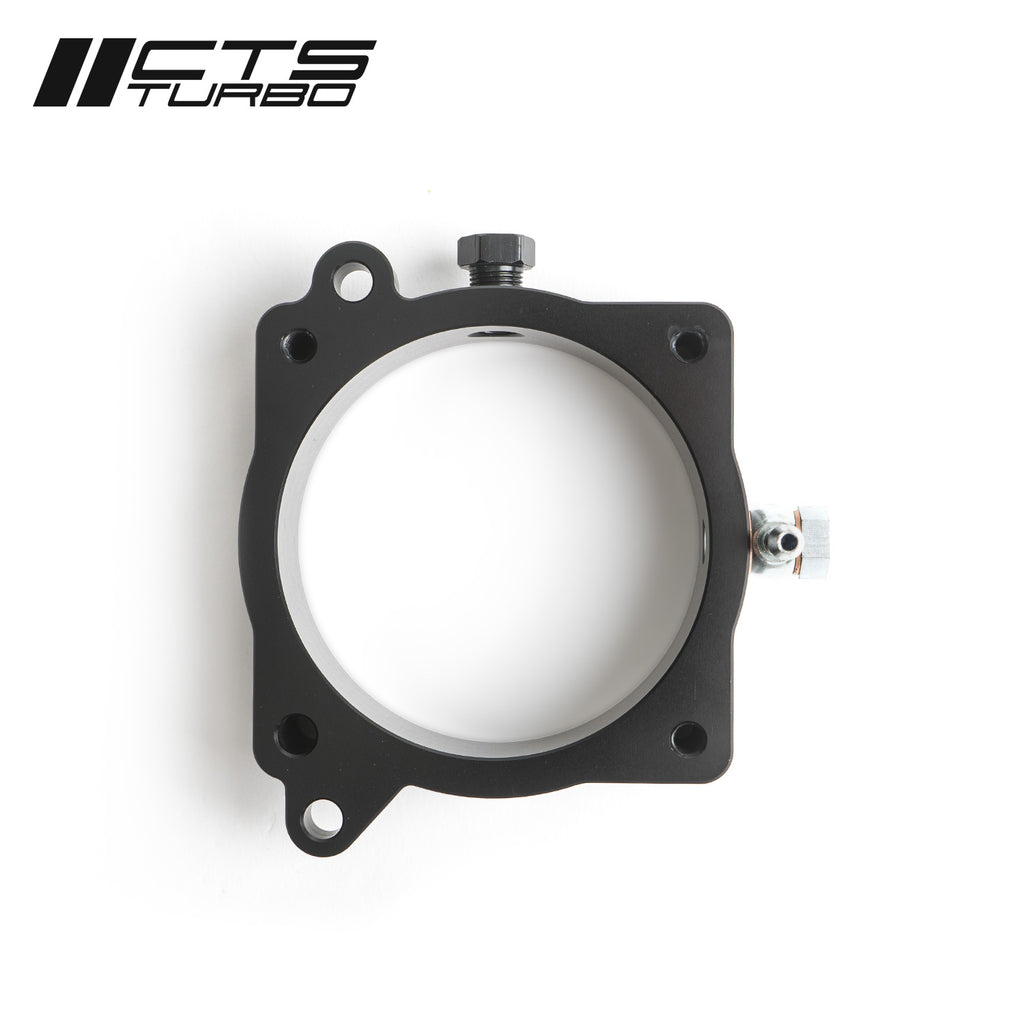 CTS Turbo RS3/TTRS (8V.2/8S) 2018+ Throttle Body Spacer with Boost Tap and Meth Injection Port (CTS-HW-370)
