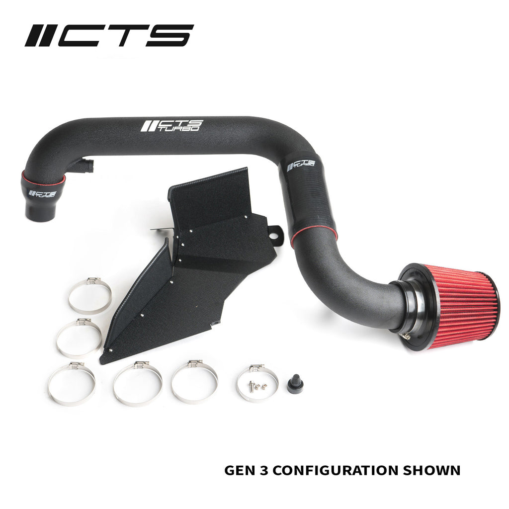 CTS Turbo 3" Air Intake System for 1.8TSI/2.0TSI (EA888.1 and EA888.3 non-MQB) (CTS-IT-220R)