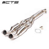 CTS Turbo Nissan R35 GT-R Resonated Y-pipe/Mid-pipe High-Flow Cat (CTS-EXH-TP-0015-CAT)