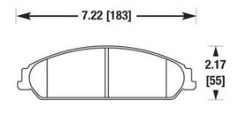 Baer Brakes Replacement Pads for Baer AlumaSport Calipers (D1058R)
