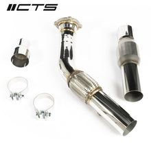 Load image into Gallery viewer, CTS Turbo MK4 1.8T Downpipe High-Flow Cat (CTS-EXH-DP-0002-CAT)