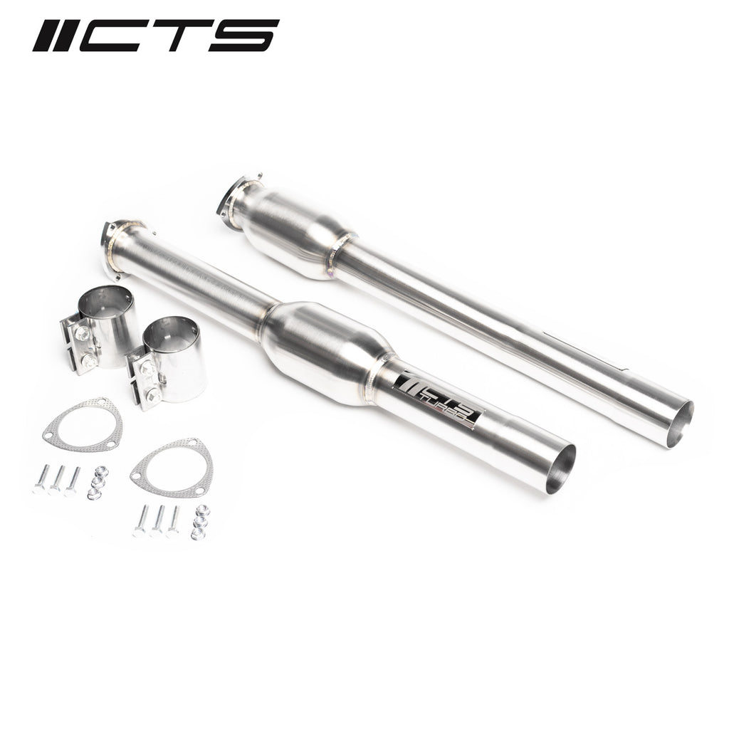 CTS Turbo Performance catted Mid-Pipes for 8V/8Y Audi RS3 and 8S Audi TTRS (CTS-EXH-DP-0027-CAT)