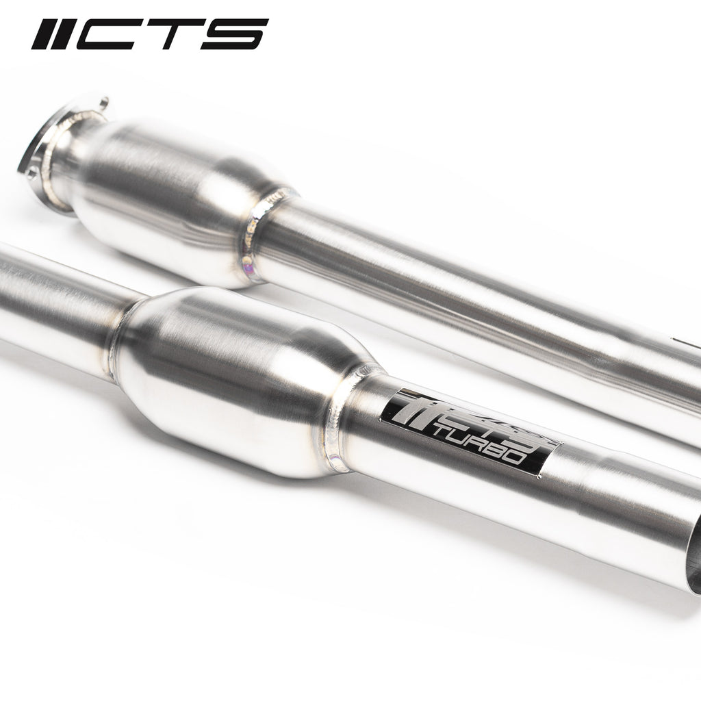 CTS Turbo Performance catted Mid-Pipes for 8V/8Y Audi RS3 and 8S Audi TTRS (CTS-EXH-DP-0027-CAT)