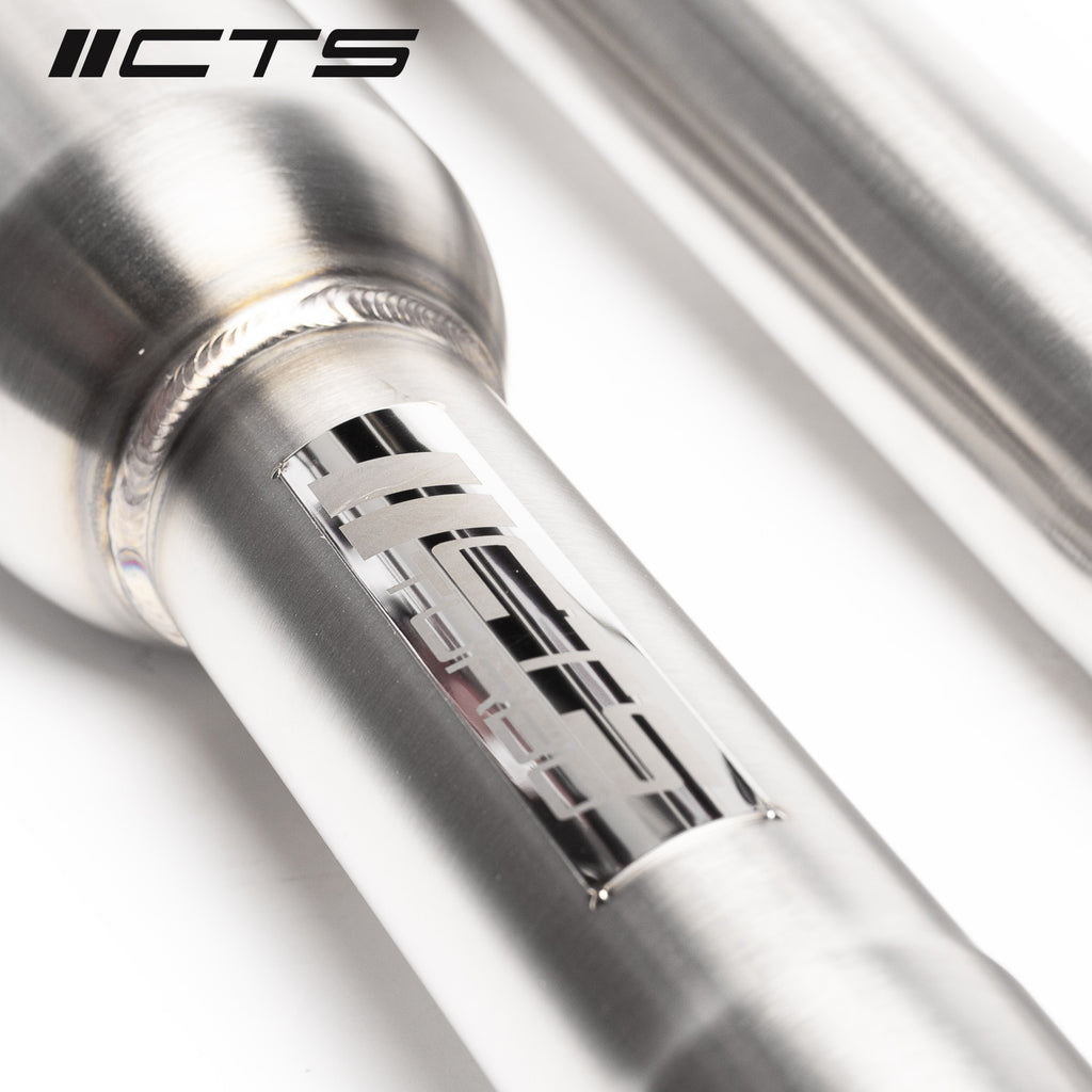 CTS Turbo Performance catted Mid-Pipes for 8V/8Y Audi RS3 and 8S Audi TTRS (CTS-EXH-DP-0027-CAT)