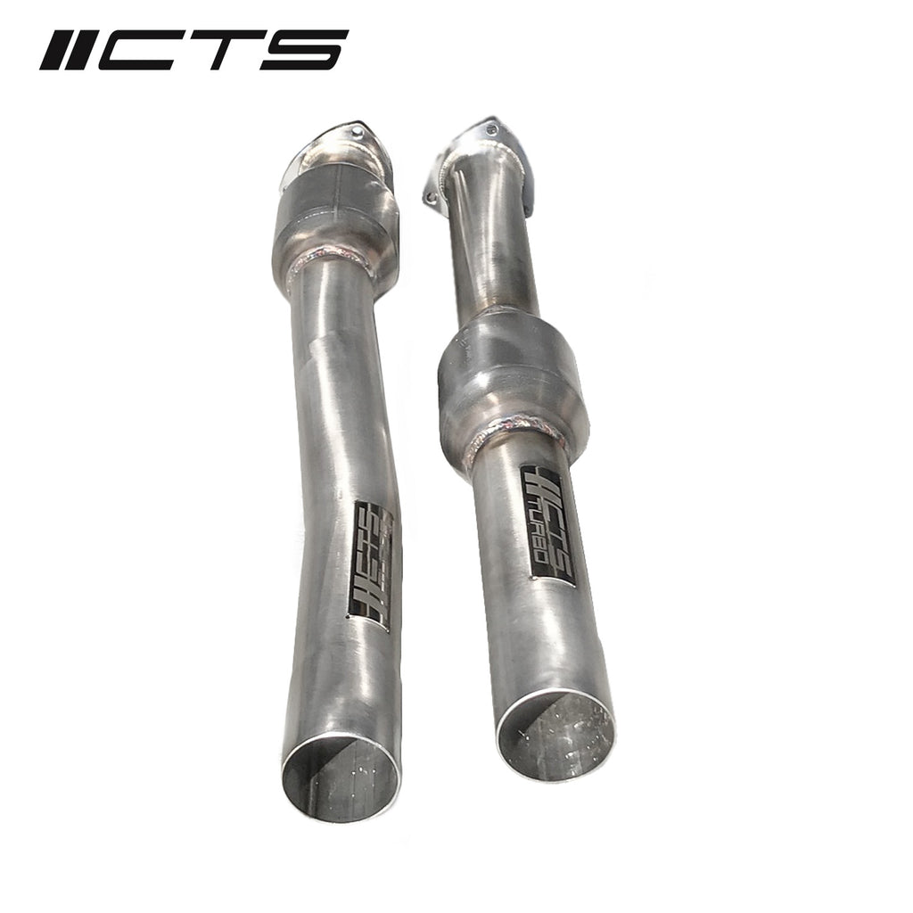 CTS Turbo Performance catted Mid-Pipes for 8V/8Y Audi RS3 and 8S Audi TTRS (CTS-EXH-DP-0027-CAT)