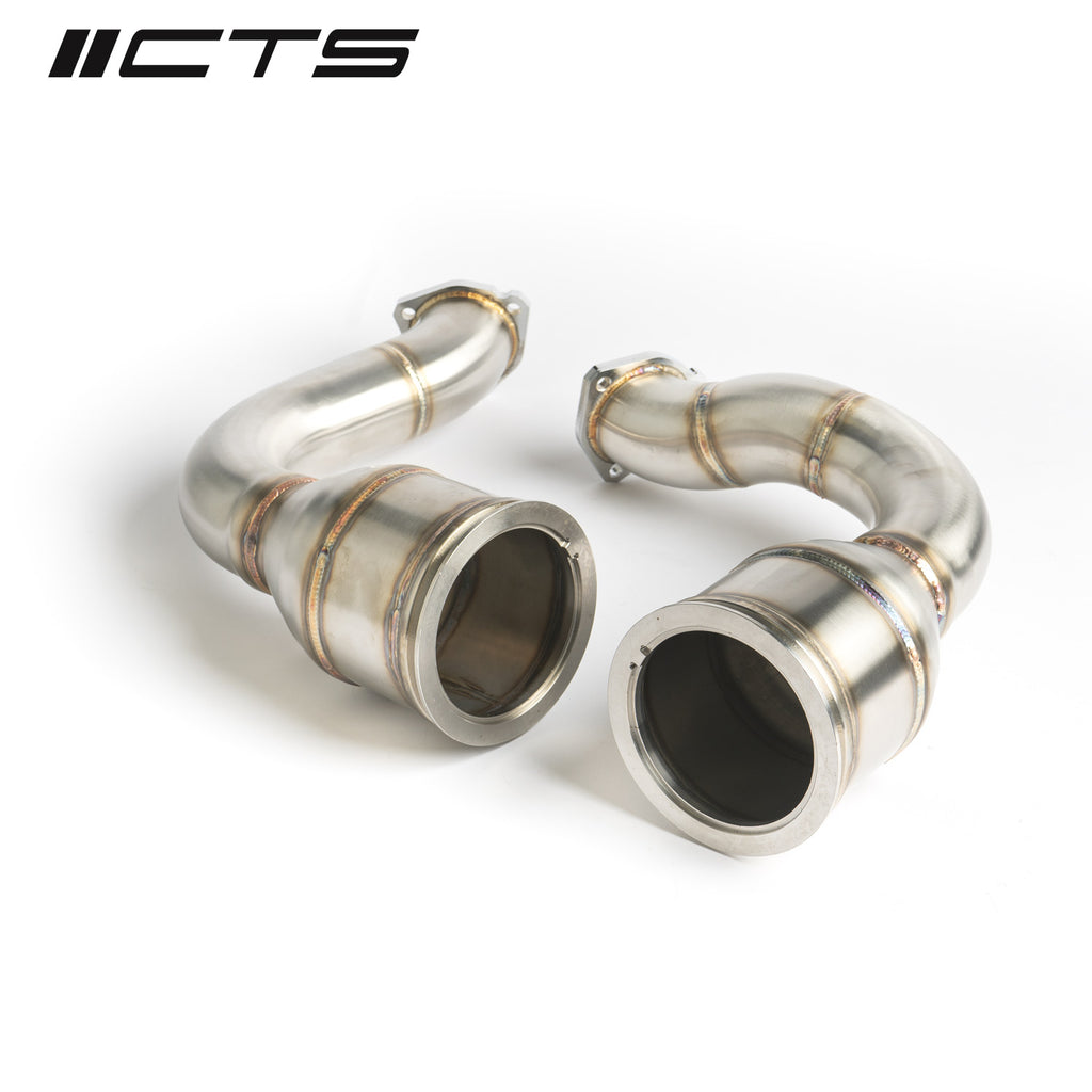 CTS Turbo TURBO Audi SQ7/SQ8/RSQ8/URUS/CAYENNE TURBO 4.0T V8 Race Downpipes (CTS-EXH-DP-0048)
