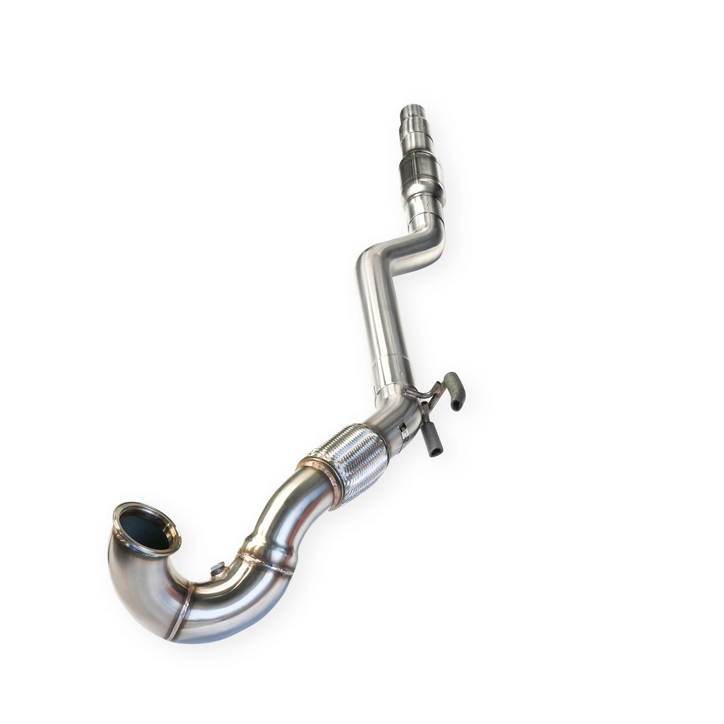 CTS Turbo MQB AWD Exhaust Downpipe (MK7/MK7.5 Golf AWD, Golf R, A3/S3/TT/TT-S Quattro) (CTS-EXH-DP-0015)