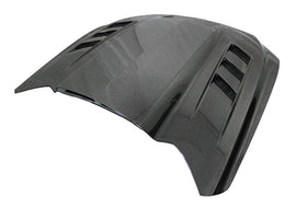 VIS Racing Double Sided Carbon Fiber Hood Terminator Style for Ford MUSTANG 2DR 2015-2017 (15FDMUS2DTM-010D)