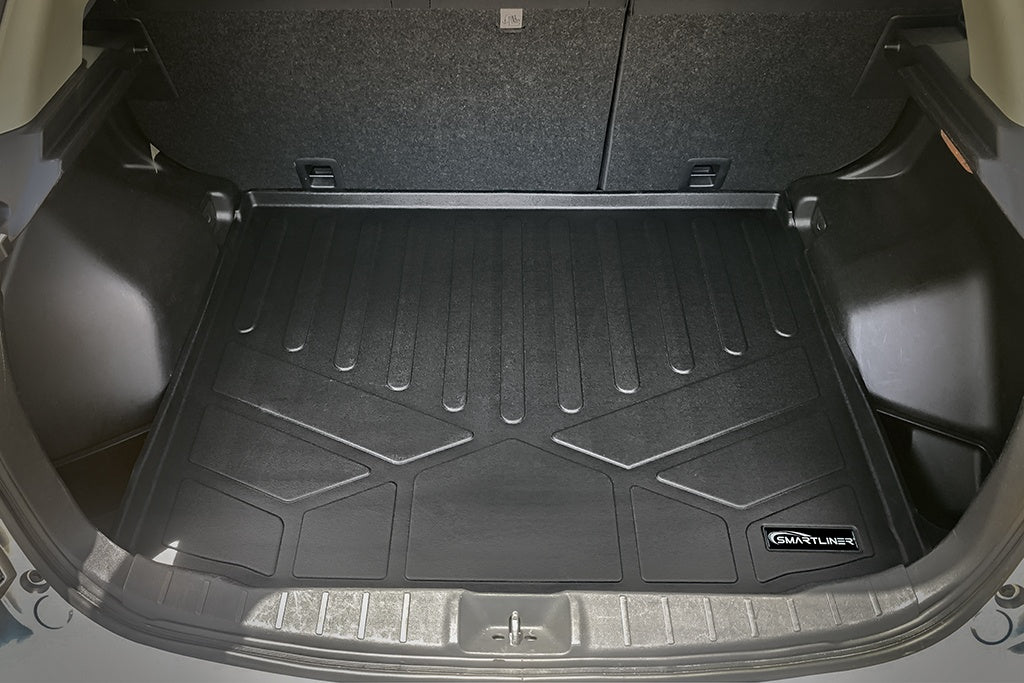 SMARTLINER All Weather Custom Fit Cargo Liner Behind the 2nd Row Compatible With 2011-2023 Mitsubishi Outlander Sport (SD0356)