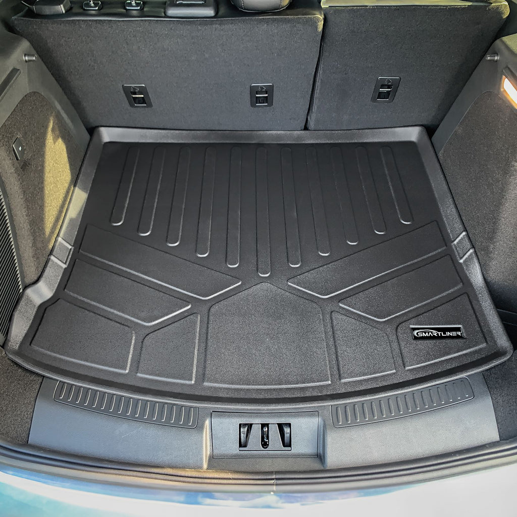 SMARTLINER All Weather Protection Custom Fit Black Cargo Liner Compatible With 2020-2024 Lincoln Corsair (SD0709)