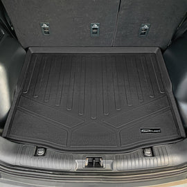 SMARTLINER All Weather Custom Cargo Trunk Liner Floor Mat Behind 2nd Row Black Compatible With 2020-2021 Ford Escape (SD0477)