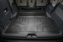 SMARTLINER All Weather Custom Fit Cargo Liner Behind the 2nd Row Compatible With 2021-2023 Toyota Sienna (SD0552)