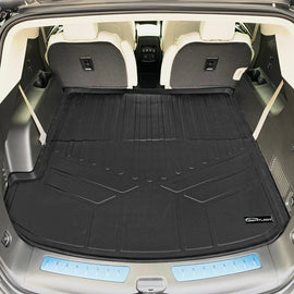 SMARTLINER Custom Fit All Weather Protection Black Cargo Liner behind the 2nd Row Seats Compatible With 2018-2024 Buick Enclave (SD0345)