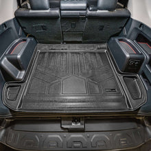 Load image into Gallery viewer, SMARTLINER Cargo Trunk Liner Floor Mat Behind 2nd Row Black Compatible With 2010-2022 4Runner 5 Passenger without Sliding Rear Tray (SD0208)