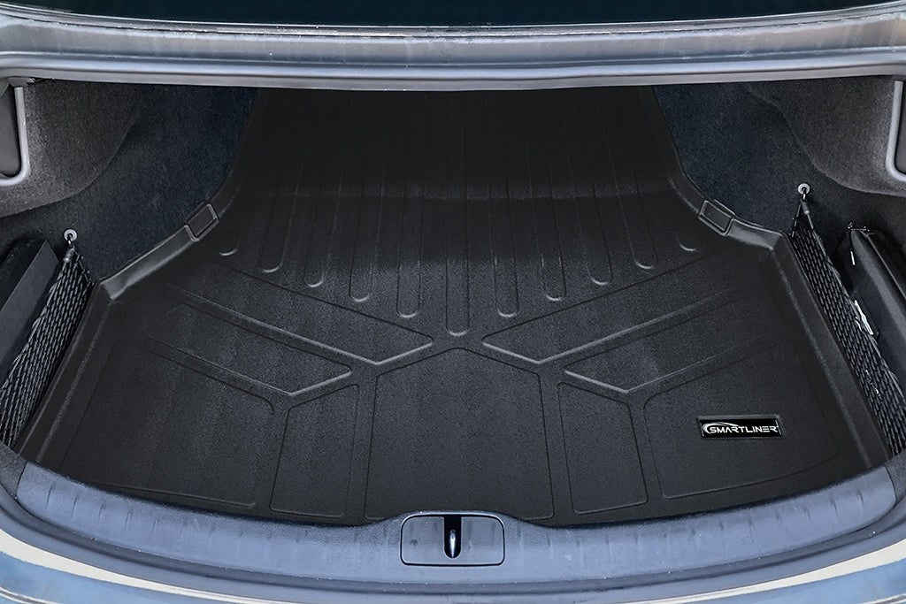 SMARTLINER All Weather Custom Fit Black Cargo Liner Compatible With 2023-2024 Genesis G80 (SD0638)