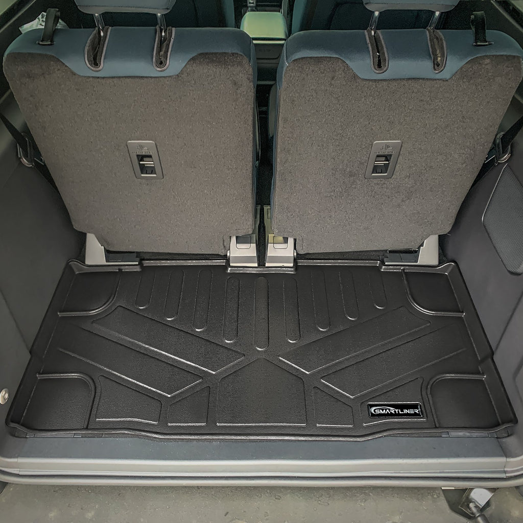 SMARTLINER All Weather Custom Fit Cargo Liner Behind the 2nd Row Compatible With 2021-2024 Ford Bronco (SD0616)