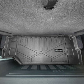 SMARTLINER All Weather Custom Cargo Liner Floor Mat Black Compatible With 2018-2020 Jeep Wrangler 2-Door (SD0384)