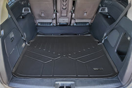 SMARTLINER All Weather Custom Fit Cargo Trunk Liner Floor Mat Behind 3rd Row Black Compatible With 2018-2025 Honda Odyssey (SD0325)