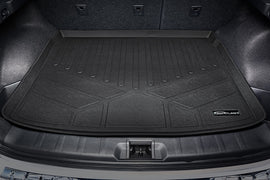 SMARTLINER Cargo Trunk Liner Floor Mat Black Compatible With 2017-20 Rogue Sport - Fits with Cargo Tray in Highest Position (SD0340)