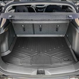 SMARTLINER All Weather Custom Cargo Trunk Liner Black Compatible With 2020-2025 Buick Encore GX W/ Cargo in Upper Position Only (SD0511)
