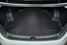 SMARTLINER All Weather Custom Cargo Liner Trunk Floor Mat Black Compatible With 2020-2023 Toyota Corolla Sedan (SD0424)